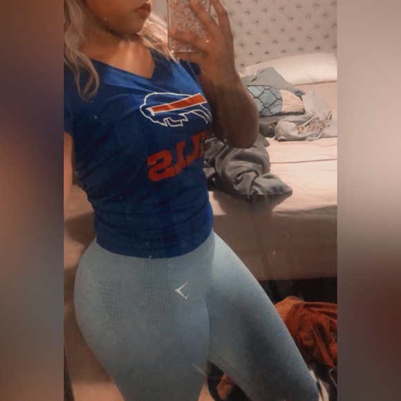 Gymshark Vital Seamless Burgundy Leggings - Picture 7 of 7